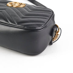 Gucci Small Marmont Camera Bag Black