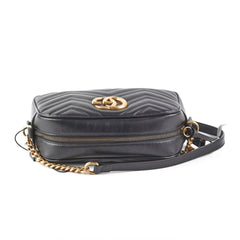 Gucci Small Marmont Camera Bag Black