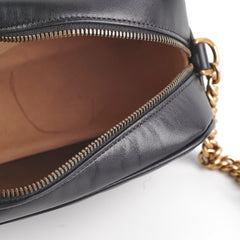 Gucci Small Marmont Camera Bag Black