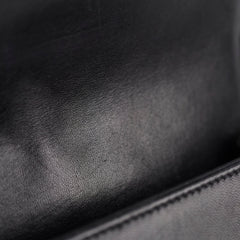 Chanel Old Medium Boy Lambskin Black