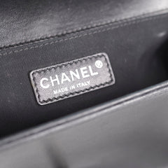 Chanel Old Medium Boy Lambskin Black