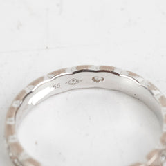 Chanel Coco Crush Ring Mini Model White Gold Diamond Size 55 HOLD AV