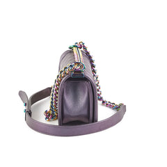 Chanel Small Boy Mermaid Purple Iridescent - Series 21