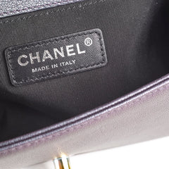 Chanel Small Boy Mermaid Purple Iridescent - Series 21