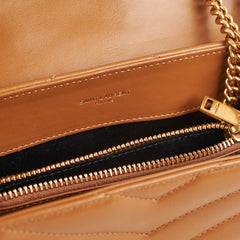Saint Laurent Small Lou Lou Brown