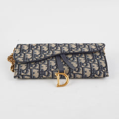 Christian Dior Long Saddle Wallet On Chain WOC