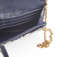 Christian Dior Long Saddle Wallet On Chain WOC