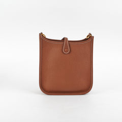 Hermes Mini Evelyne Gold - U Stamp
