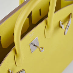 Hermes Birkin 30 Epsom Lime - Y Stamp