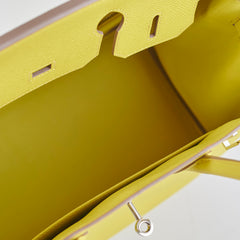 Hermes Birkin 30 Epsom Lime - Y Stamp