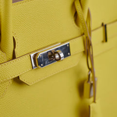 Hermes Birkin 30 Epsom Lime - Y Stamp