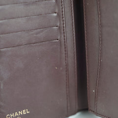 Chanel Long Wallet Black Caviar