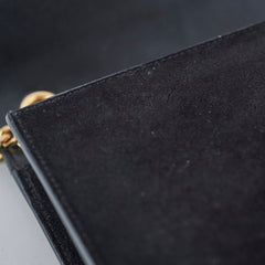 Saint Laurent Kate Medium Tassel Suede Black