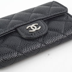 Chanel Flap Cardholder Caviar Black- Series 30