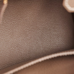 Hermes Birkin 25 Togo Etoupe Stamp D