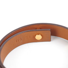 Hermes Mini Dog Bracelet Red T2