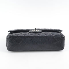 Chanel Caviar Medium/Large Double Classic Flap Black