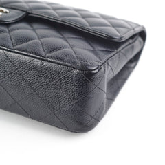 Chanel Caviar Medium/Large Double Classic Flap Black