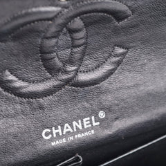 Chanel Caviar Medium/Large Double Classic Flap Black