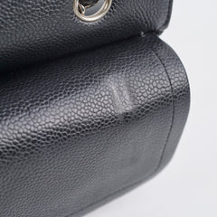 Chanel Caviar Medium/Large Double Classic Flap Black