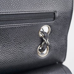 Chanel Caviar Medium/Large Double Classic Flap Black