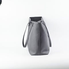 Saint Laurent East West Black Leather Shopping Shoulder Tote