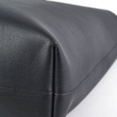 Saint Laurent East West Black Leather Shopping Shoulder Tote