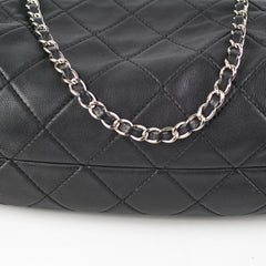 Chanel Quilted Chain Tote Tote Black