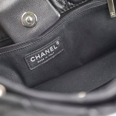 Chanel Quilted Chain Tote Tote Black