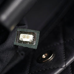 Chanel Quilted Chain Tote Tote Black