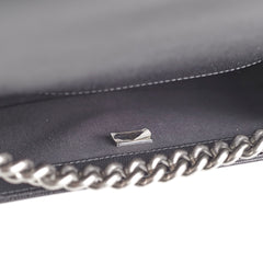 Chanel Old Medium Caviar Boy Black Microchip