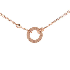 Cartier Love Necklace 2 Diamonds Rose Gold 2023