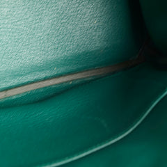 Hermes Birkin 25 Malachite C Stamp