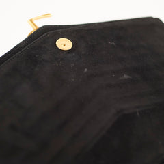 Saint Laurent Suede Square Black Crossbody