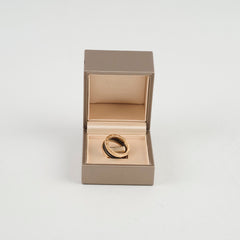 Bvlgari B.zero1 Two Band Ring Rose Gold / Black
