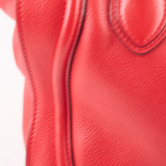 Celine Mini Luggage Red