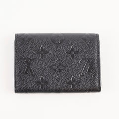 Louis Vuitton Rosalie Coin Purse Monogram Empreinte Black