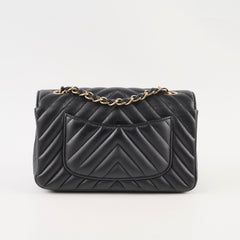 Chanel Mini Rectangular Chevron Black - Series 23