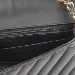 Chanel Mini Rectangular Chevron Black - Series 23