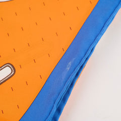 Hermes Silk Scarf Orange 20x 120cm