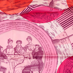 Hermes Silk Scarf Pink 120 x 120cm