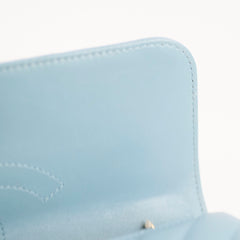Chanel Medium Trendy CC Chevron Light Blue