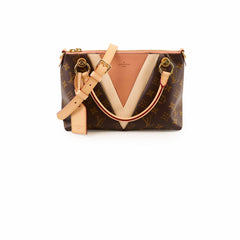 Louis Vuitton V Tote BB Monogram Pink
