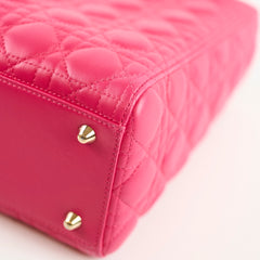 Christian Dior Lady Dior Large Pink