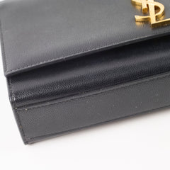 Saint Laurent Kate Shoulder Bag Black