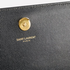 Saint Laurent Kate Shoulder Bag Black