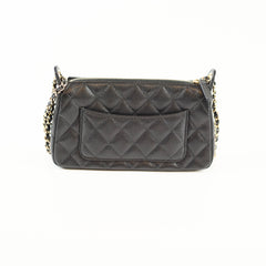 Chanel Zip Clutch on Chain Caviar Black (2025)