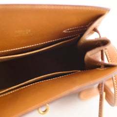 Hermès Gold Kelly Sport Vintage S Circle 1989