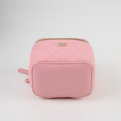 Chanel Pink Caviar Box Vanity 31 series