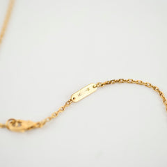 34824. Van Cleef & Arpels Magic Alhambra Long Necklace 1 Motif Onyx